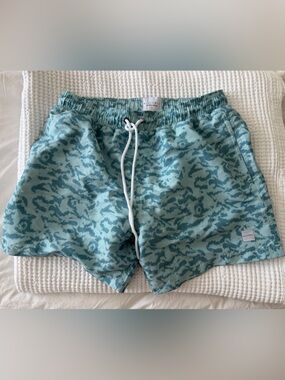 Camo Swim Trunks with Drawstring Waist *new with tags*